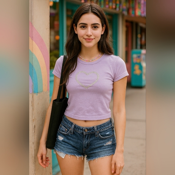 A&F Size 25 Low Rise Jean Shorts 90s Y2k Distressed Perfect Stretch EUC Vintage - Picture 1 of 4